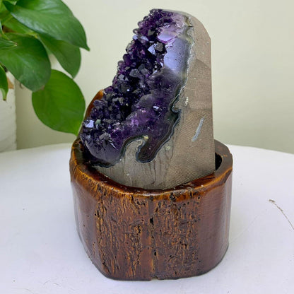 Natürlicher Amethyst-Cluster 3,75 Pfund für Hexerei