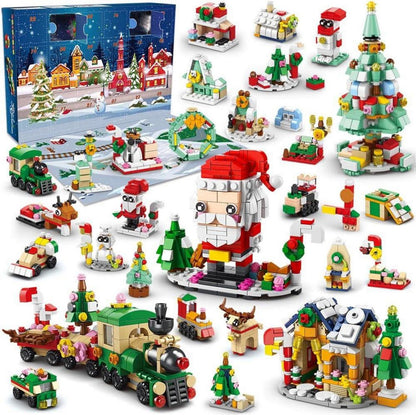 Weihnachts-Adventskalender-Bausatz Countdown-Spielset 2024 24