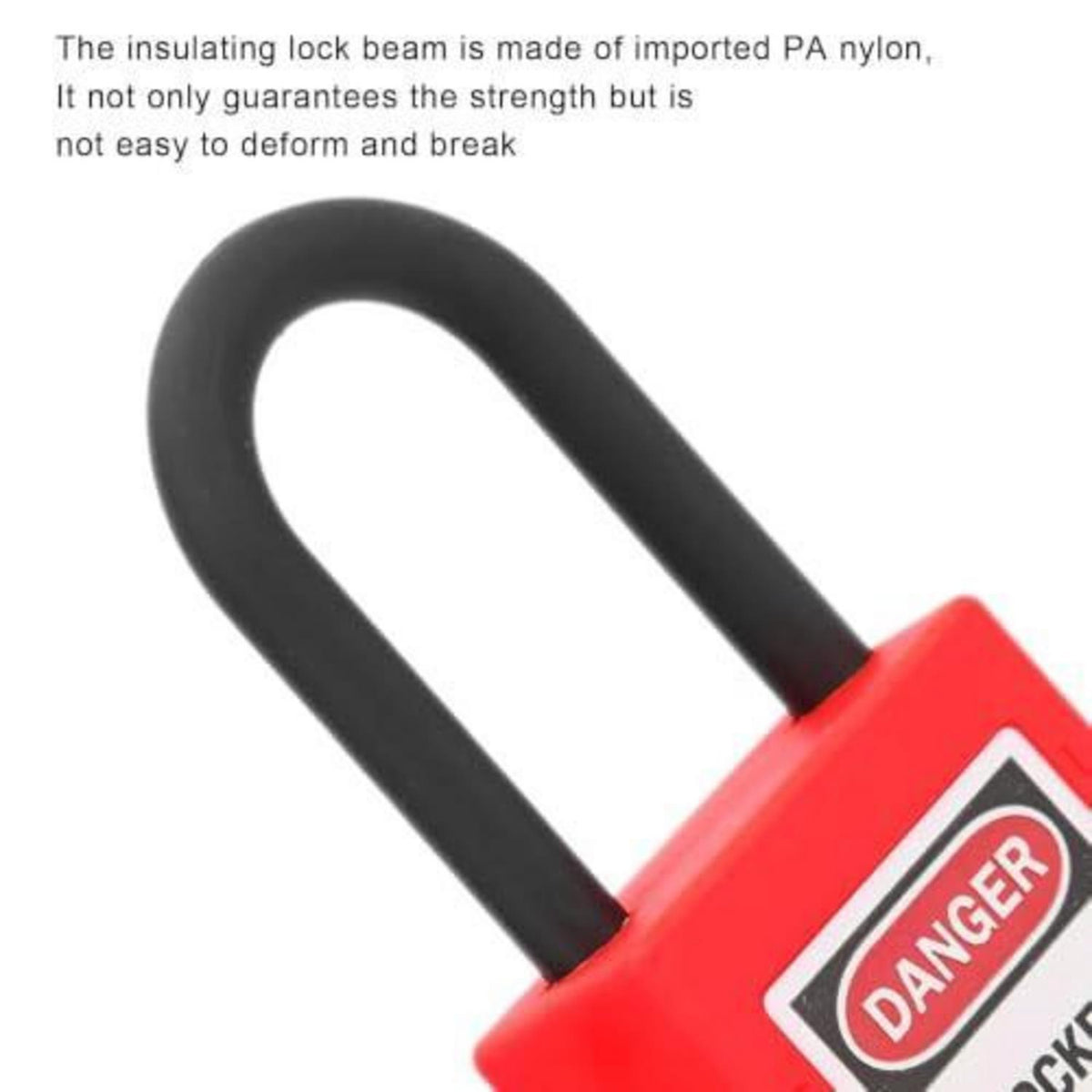 Lockout-Vorhängeschloss Set 10er-Pack – 38mm Sicherheitsschloss
