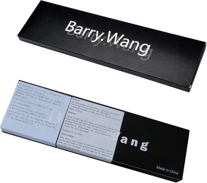 Barry.Wang Herren Seiden Krawatten Set Paisley Blumen Einstecktuch Hochzeit