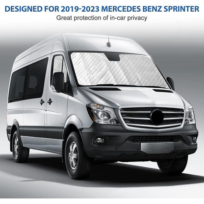 Sonnenschutz Auto Frontscheibe Mercedes Sprinter 2019-2023