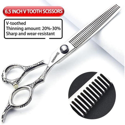 Professionelle Friseurschere Set Edelstahl 6.5 Zoll (3 Stück)