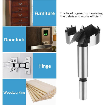 Forstnerbohrer Set 5tlg. Ø15-35mm mit Koffer für Holz