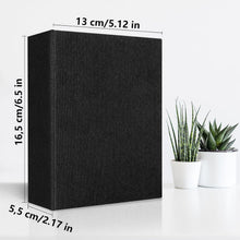 Einsteck-Fotoalbum 10x15 cm, 100 Fotos, schwarze Seiten