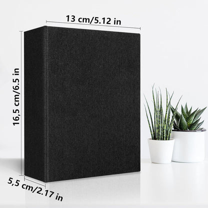 Einsteck-Fotoalbum 10x15 cm, 100 Fotos, schwarze Seiten