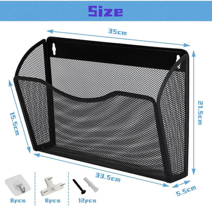 A4 Wandordner Organizer, Zeitschriftenhalter, Schreibtisch