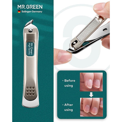 Maniküre Set Männer, 4Pcs Nagelknipser mit