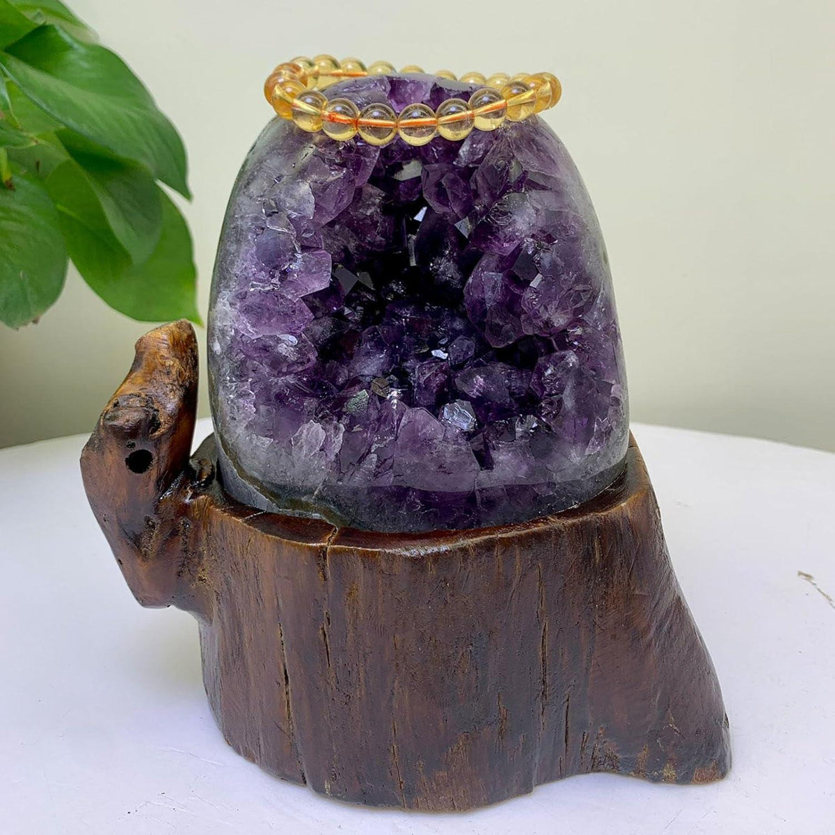 Natürlicher Amethyst Kristallcluster Uruguay 4,85 lb für Heilung