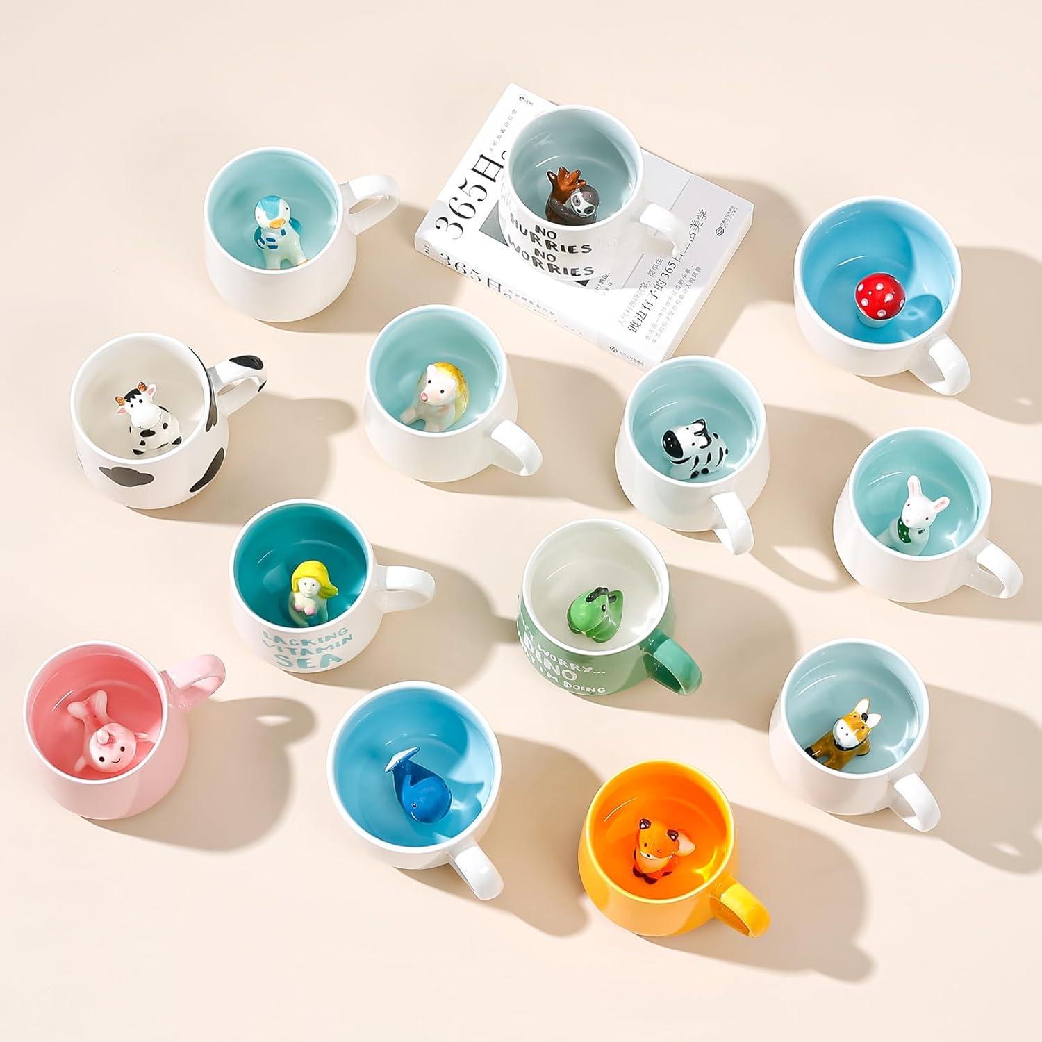 Walfisch Keramik Tasse Lustig Personalisiert Kawaii Geschenk für