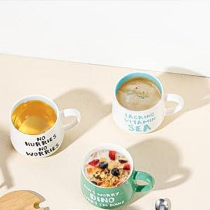 Personalisierte Walfisch Keramik Tasse Lustig 230ml Kawaii für Kaffee
