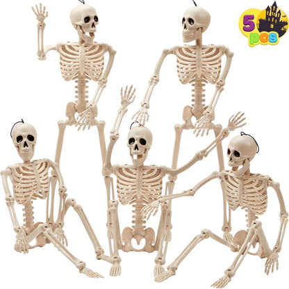 10 Hängende Halloween Skelette – Gruselige Partydeko