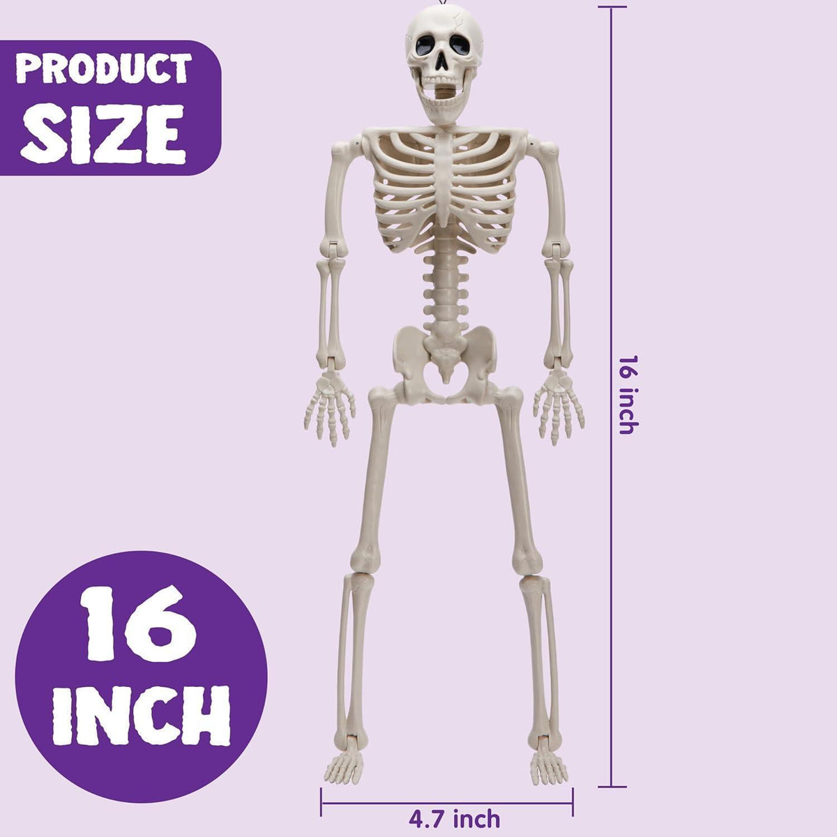 10 Hängende Halloween Skelette – Gruselige Partydeko