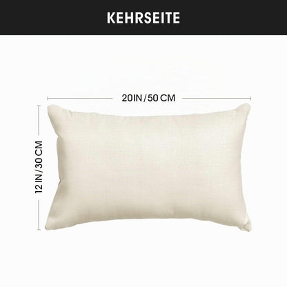 Weihnachtliche Kissenbezüge 4er Set - Holly, Kiefernzapfen, Rentier