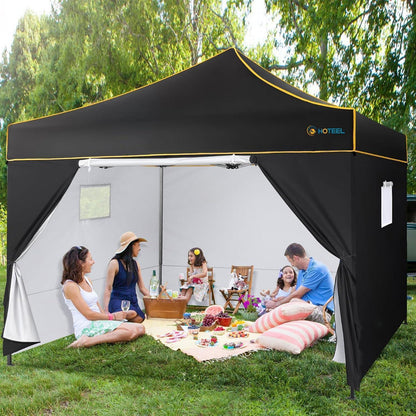 Faltpavillon 3x3 Wasserdicht Stabil Winterfest Partyzelt