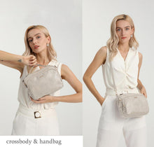 Umhängetasche Damen Schultertasche Crossbody Leder