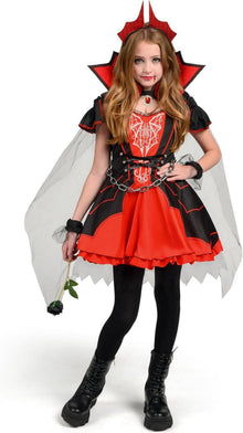 Spooktacular Creations Vampir Mädchen Kostüm Set Halloween Dress-up