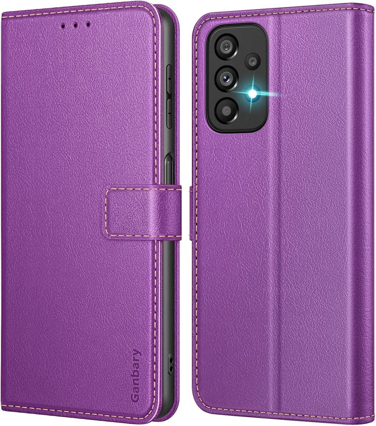 Samsung Galaxy A23 4G/5G Handyhülle, Leder Klapphülle mit