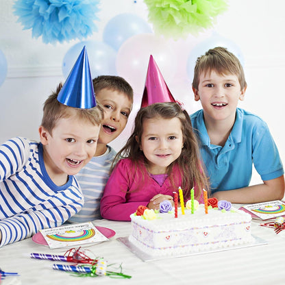 Servietten 100Stück Kindergeburtstag Regenbogen Taufe Hochzeit 3-lagig