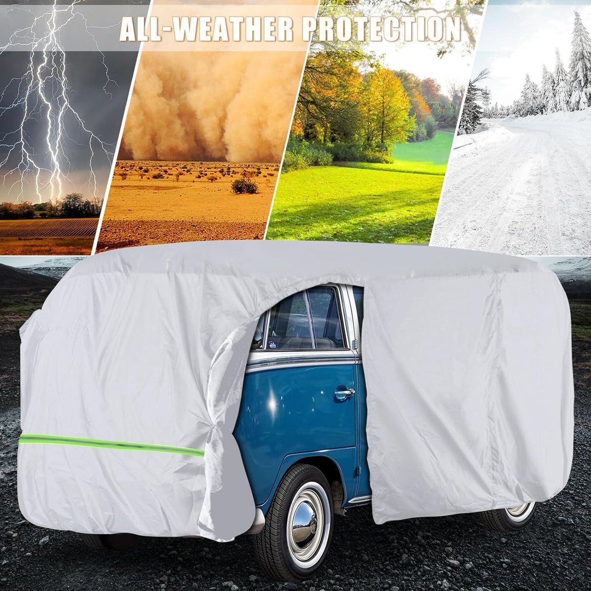 Vollgarage Autoabdeckung VW Type 2 T1 T2 T3 1950-1992 Wetterfest