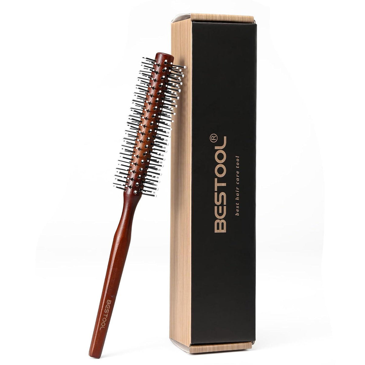 Kleine Rundbürste für kurzes Haar, Profi Styling Bürste