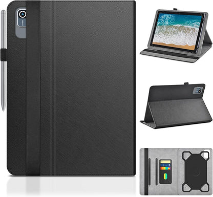 KATUMO Universal Tablet Hülle 10 Zoll Schwarz Magnetverschluss 2