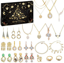 Adventskalender Schmuck Frauen Mädchen 2024 Weihnachtskalender 24