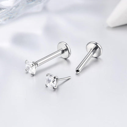 Titan Lippenpiercing Labret Piercing Monroe Medusa Piercing Opal