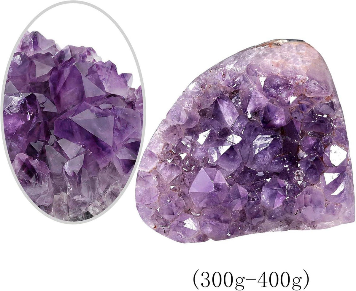 Natürlicher Amethyst Kristall Druse Groß Cluster Stein