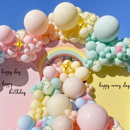 Pastell Luftballons Set 120 Stück 18 12 10 5 Zoll für