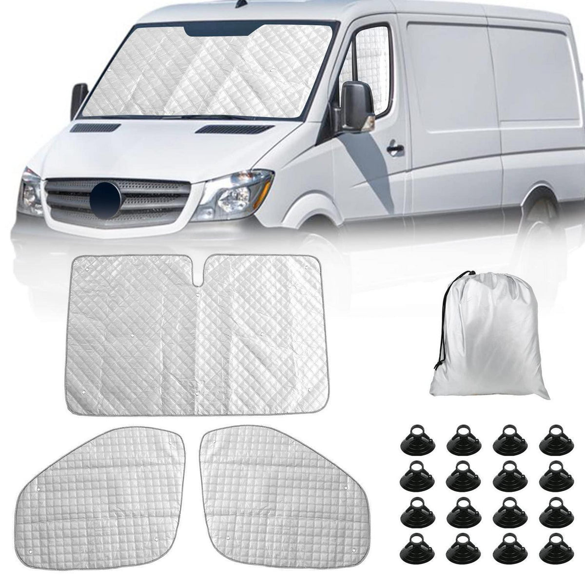Sonnenschutz Auto Frontscheibe Mercedes Sprinter 2006-2018