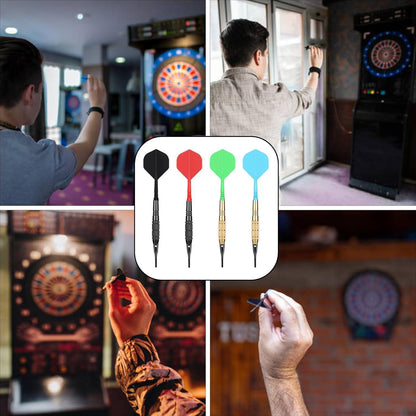 CyeeLife Profi Softdarts Set 12 Stück - Kunststoffspitze