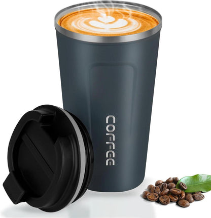 Thermobecher Edelstahl Vakuumisolierter Kaffeebecher to Go 18oz Blau