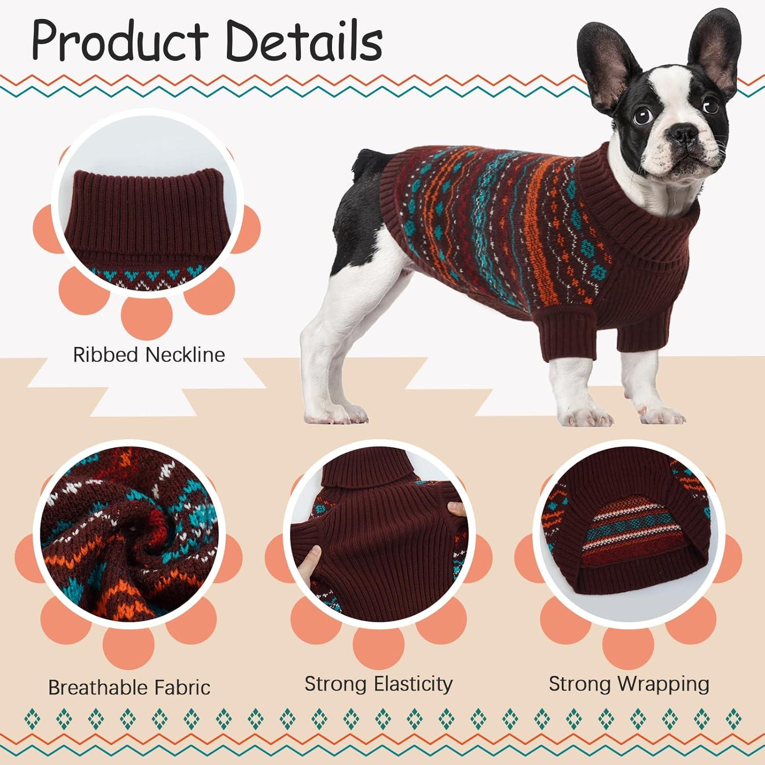 Hundepullover Weich Warm Chihuahua Französische Bulldogge Katzen
