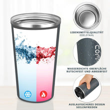 Thermobecher Edelstahl Kaffeebecher to Go 510ml Rosa