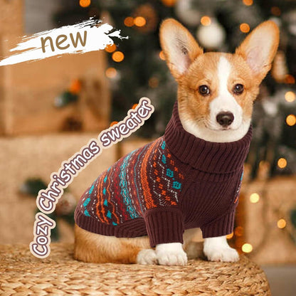 Hundepullover Böhmen Weich & Warm für Kleine Mittelgroße Hunde XS S M L XL