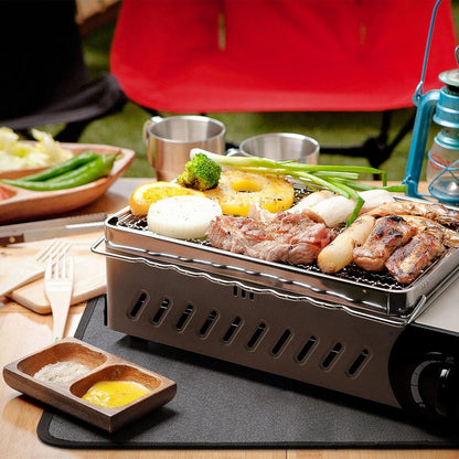 Hitzebeständige Grillmatte für Blackstone 40x60 cm Schwarz