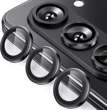 Kameraschutz für Samsung Galaxy Z Fold 5, Panzerglasfolie, Metallring