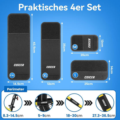 Fahrrad Rahmenschutz Set | 4er | Transport Zubehör Thule