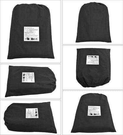 6er Packung weiße rechteckige Polyester-Tischdecke 153x320 cm für Hochzeit Party Bankett