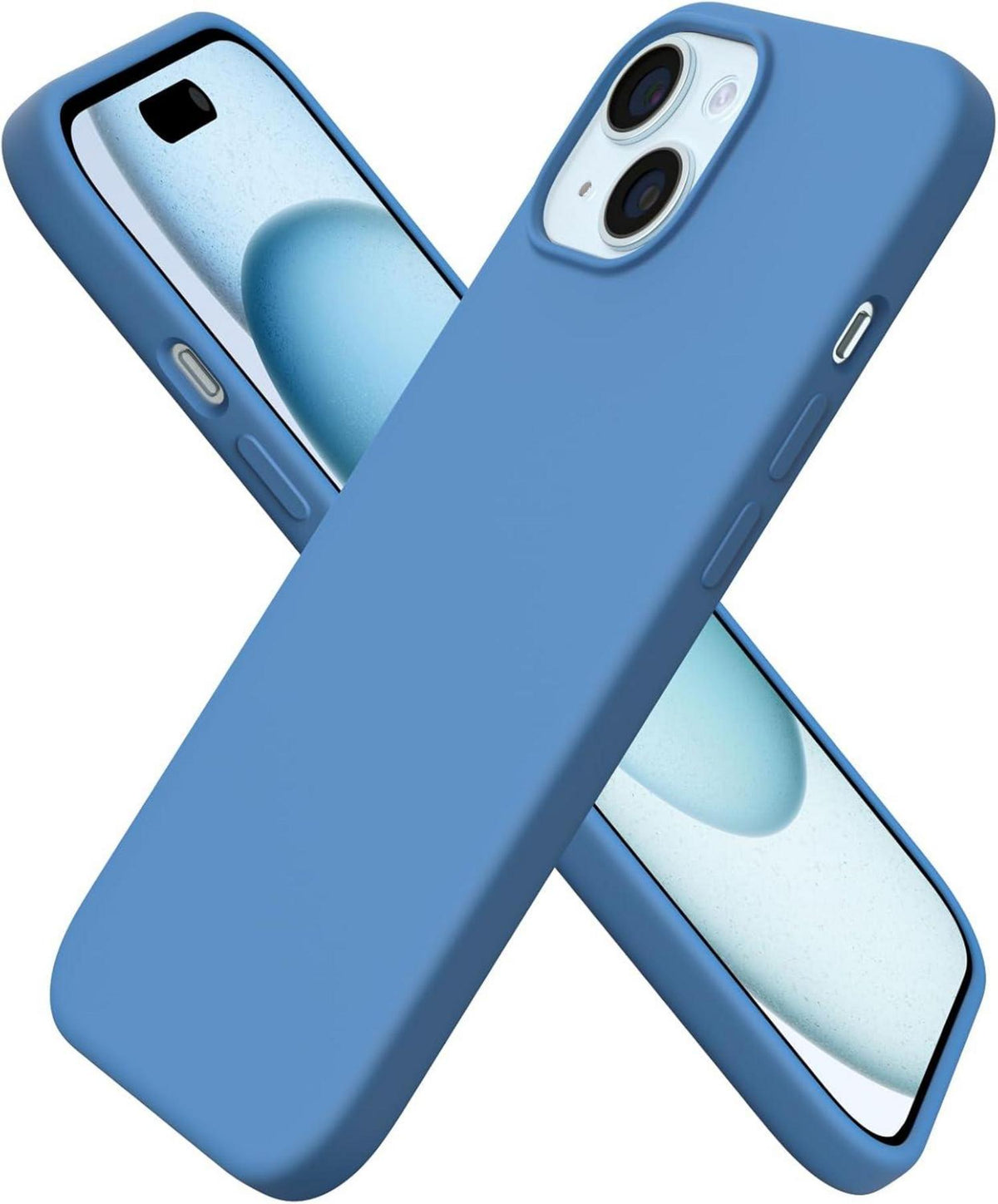 Schutzhülle für iPhone 15 - Silikon - Ultra dünn - stoßfest