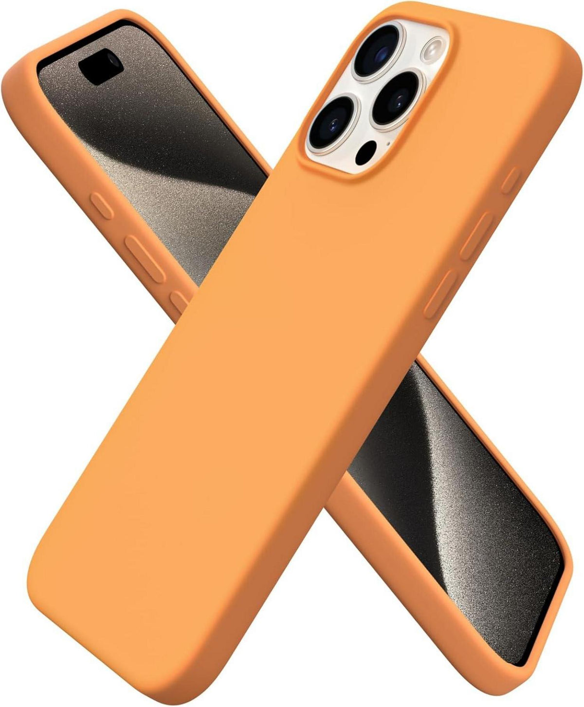 Silikon Hülle für iPhone 15 Pro Max 6,7 Zoll - Flüssiges Material