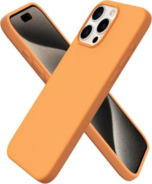 Silikon Hülle für iPhone 15 Pro Max 6,7 Zoll - Flüssiges Material