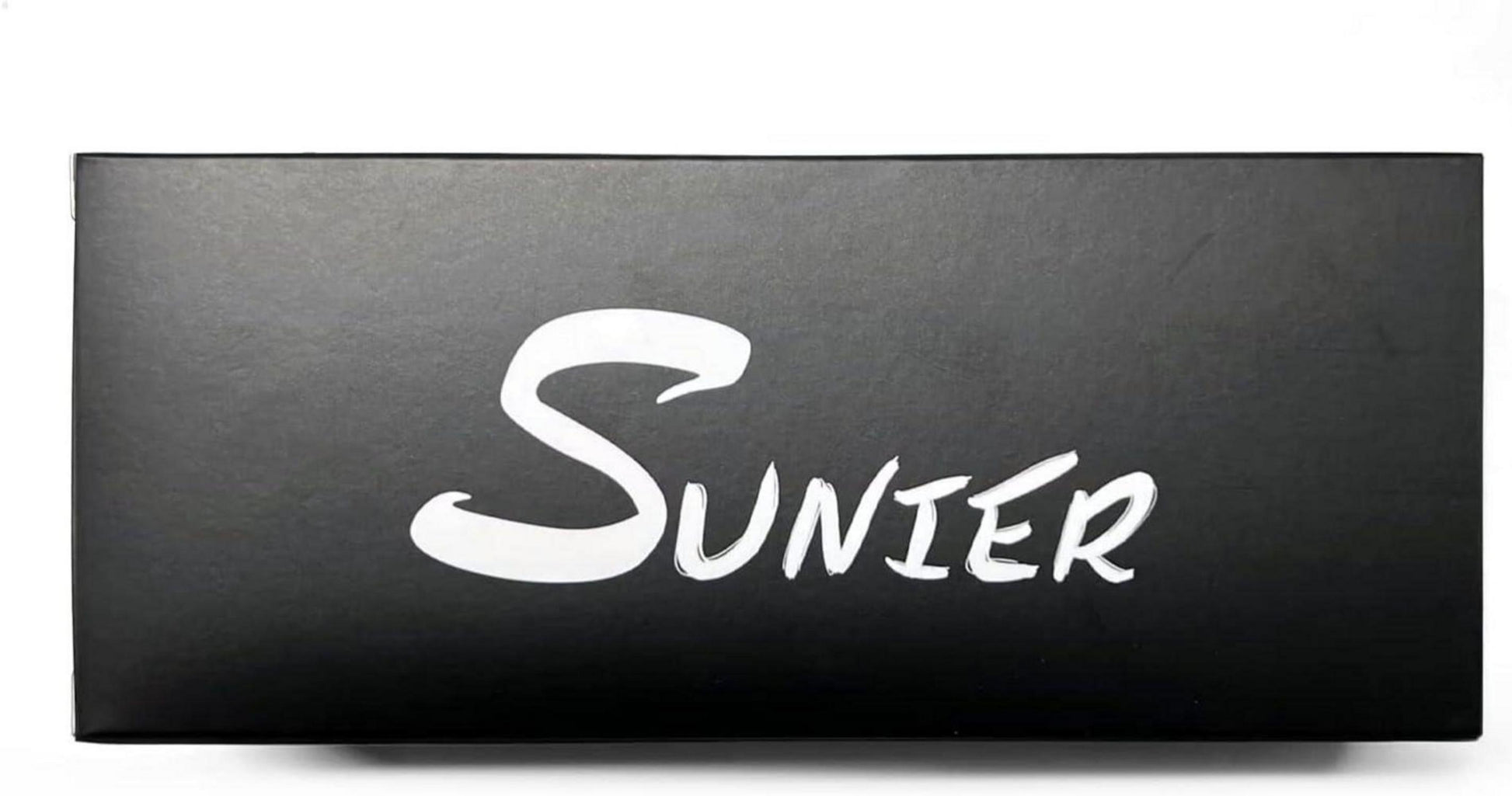 Sunier Sonnenbrille Damen Herren Polarisiert UV400 Schutz 2er Pack Schwarz Grau