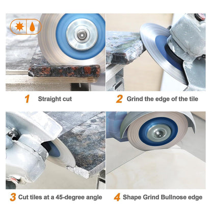 Diamant Trennscheibe 105mm doppelseitig 5 Stück