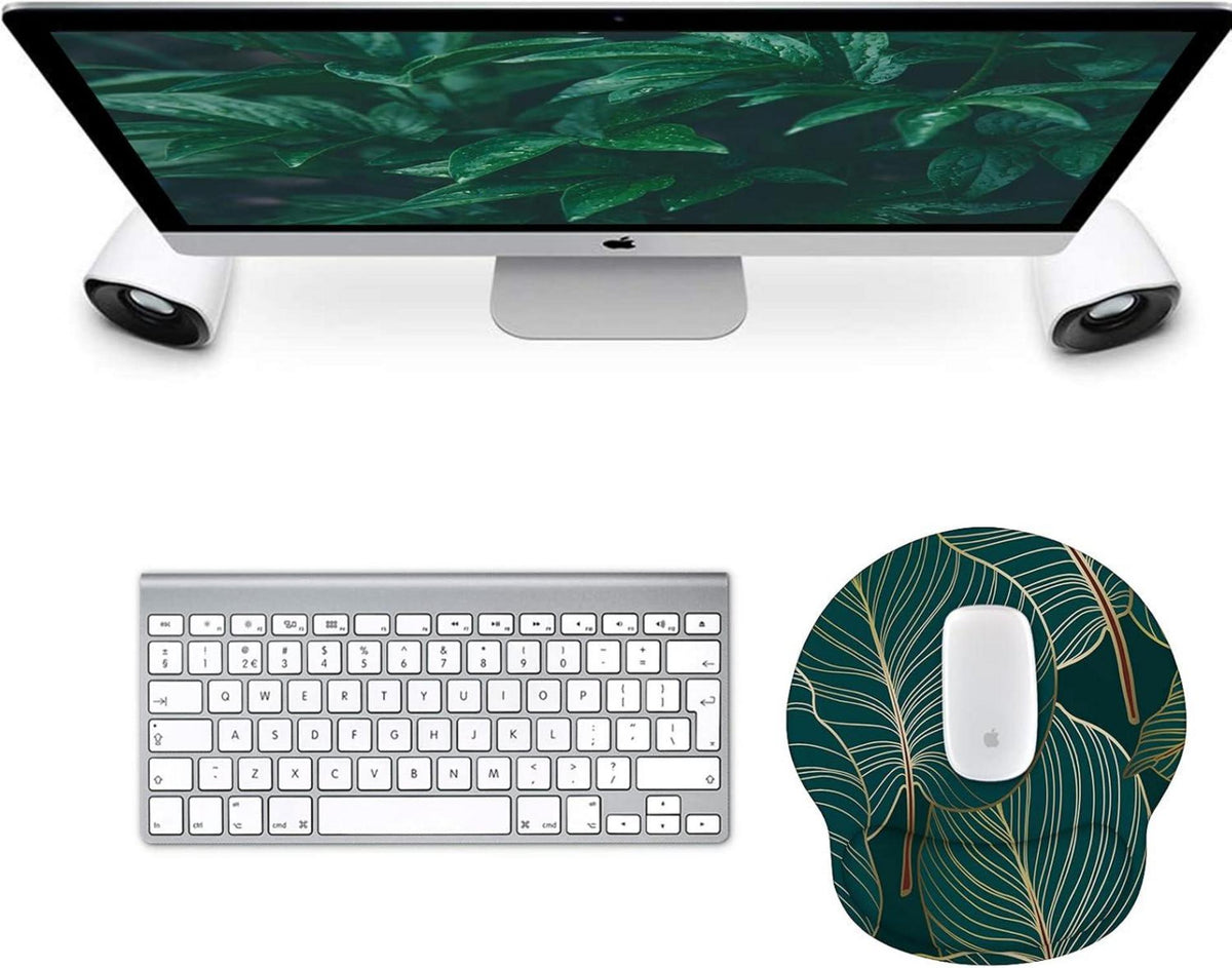 Ergonomisches Mauspad mit Gelkissen und Handauflage
