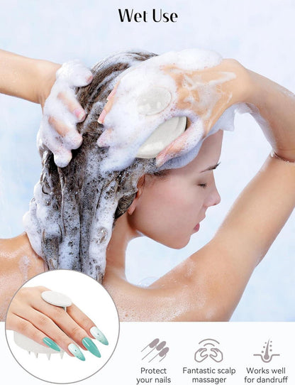 Kopfhaut Massagebürste Shampoo Bürste Schuppen Entfernung juckende Linderung