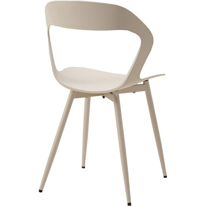 Moderner Esszimmerstuhl Set (4x) – Beige, Skandinavisch & Ergonomisch