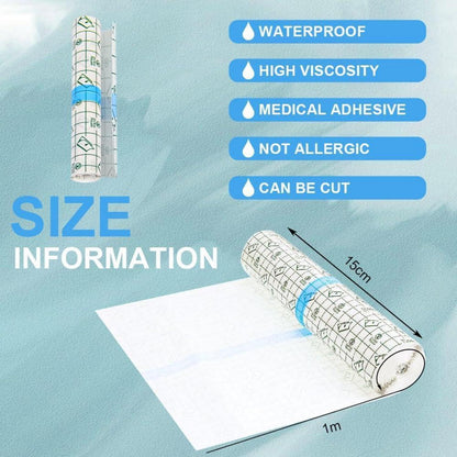 Tattoo Folie 3 Rollen – Wasserdichte Heilfolie für Tattoos