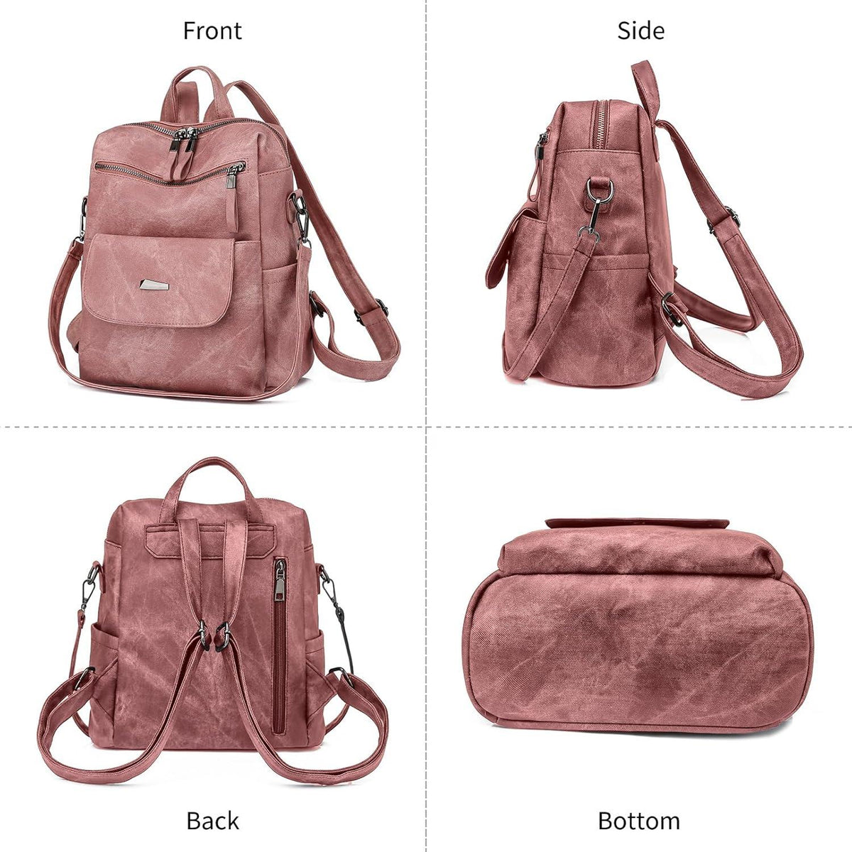 Modischer Damen-Rucksack wasserdicht für Reise und Alltag