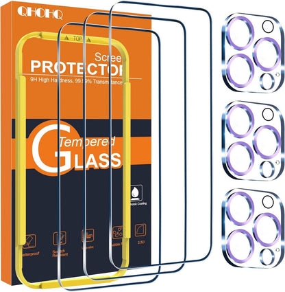 Panzer Schutz Glas Kameraschutz iPhone 15 Pro Max 6,7 Zoll